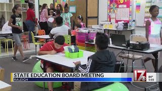 State Board Education meeting in NC [upl. by Vladamir252]