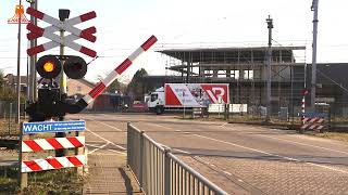 DUTCH RAILROAD CROSSING – Heeze – Leenderweg [upl. by Sergei75]