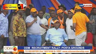 Raila Odinga receives Fred Wetangula into ODM speakers brother VOWS to make BUNGOMA an ODM zone [upl. by Pallaton878]