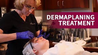 Dermaplaning Treatment with Melissa Tuttle [upl. by Suiramed]