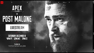 🔴 LIVE  Playing Apex with Post Malone Starts 7PM EST [upl. by Shult47]