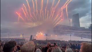 Gothia Cup 2023 Opening Ceremony Fireworks [upl. by Ekrub104]