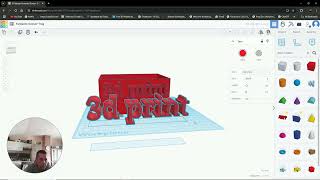 Tinkercad text engraving [upl. by Leary]