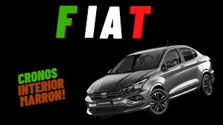 Fiat Cronos Precision com banco de couro marron [upl. by Falcone]