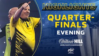 CHIZZY THUMPS MvG QuarterFinals Evening Highlights  202021 William Hill World Darts Championship [upl. by Mcquillin]