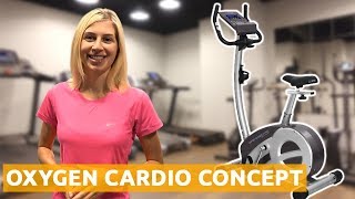 Велоэргометр OXYGEN CARDIO CONCEPT IV HRC  Велотренажер для дома [upl. by Curson]