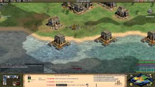 Aoe2 HD 4v4 Texas Incas The Best Map in Aoe2 [upl. by Eleanora]