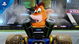 Crash Team Racing NitroFueled  Reveal Trailer  PS4 [upl. by Jerrilyn]