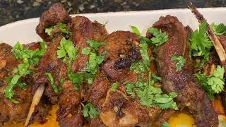 Baked lamb chops in oven recipeTender and Super Tasty Easy to follow recipe [upl. by Bink994]