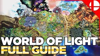 World of Light Character Locations amp Guide  Smash Ultimate [upl. by Yrnehnhoj425]