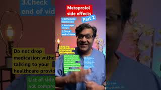 Metoprolol side effects TIPS to avoid them [upl. by Aneel843]