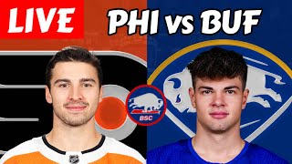 Buffalo Sabres vs Philadelphia Flyers  NHL Livestream Live Reaction amp Play by Play  11123 [upl. by Bonns]