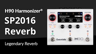 H90 Harmonizer® Pedal Demo SP2016 Reverb Algorithm [upl. by Ennairak]