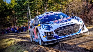 Best of WRC Rally Monte Carlo 2024  Crashes Action and Raw Sound [upl. by Ollecram137]