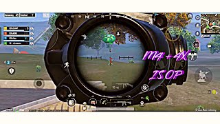 M4  4X IS OVER POWER ⚡  BGMI GAMEPLAY [upl. by Attiuqihc]