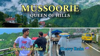 Mussoorie Complete Tour Guide  Mussoorie Tour Vlog  Mussoorie Tourist Places  Mussoorie Trip ⛰️☔️ [upl. by Ahsinid201]