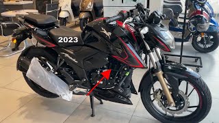 TVS Apache RTR 200 4V BS6 Phase2 2023 New Model Detailed Review With On Road Price  New Update [upl. by Aneehsirk]