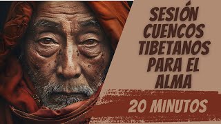 🔴Sesión de Cuencos Tibetanos para la Sanación del Alma🔴  🟣Música Relajante de 20 Minutos🟣 [upl. by Reine]