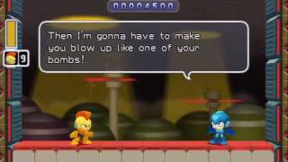 VGW PSP  Mega Man Powered Up BombMan Banter [upl. by Pillsbury]