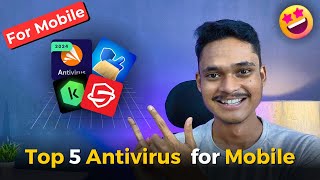 Top 5 best antivirus for Smartphone  Best antivirus App for iPhone amp Android [upl. by Douglas]