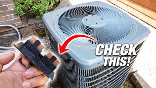 10 Reasons Why Your AC Is NOT Blowing Cold Air In Your Home DIY How To FIX [upl. by Kcirderfla]