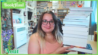 Je me suis laissé débordé par les romans  BookHaul Août [upl. by Ralleigh]