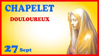 CHAPELET 🙏 Vendredi 27 Sept  Mystères Douloureux [upl. by Judith]