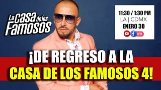 Juan Rivera  ¡De regreso a la casa de los famosos 4 [upl. by Mitzi326]