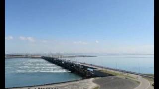 Oosterschelde Storm Surge Barrier  Virtual Tour [upl. by Euqnimod938]