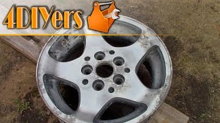 How to Remove the Paint or Clear Coat from Wheels [upl. by Diraj]