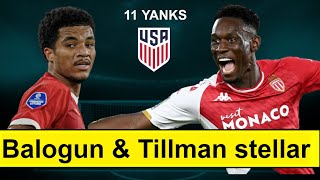 Balogun GOAL Tillman ASSIST Tessman MOTM l USMNT Top 10 [upl. by Ellerrad912]