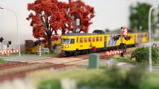 Modeltreinen door Nederlandse modelbaan Het Hoge Noorden  Deel 1 [upl. by Peednam]