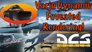 Varjo Dynamic Foveated Rendering is Here [upl. by Akinak]