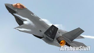 F35 Lightning II FULL Display Sunday  Spirit of St Louis 2022 [upl. by Norag]