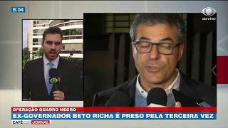 Exgovernador Beto Richa é preso pela terceira vez [upl. by Sturdivant]