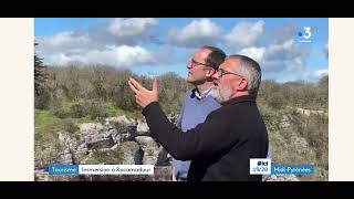 France 3  La visite à 360° du Sanctuaire de Rocamadour depuis chez vous [upl. by Erlin]