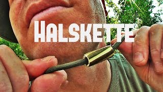 Bushcraft Halskette schnitzen [upl. by Chally631]