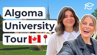 Algoma University International Student Tour  Sault Ste Marie Campus Guide 🌍🎓 [upl. by Sabas]