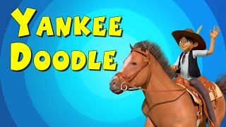 Yankee Doodle  3D Animation  Nursery Rhyme Song  KidsOne [upl. by Raymonds]