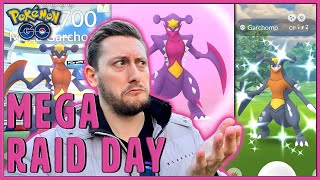 Was THIS Worth IT Shiny Mega Garchomp Raid Day in Pokémon GO [upl. by Neelrahs265]