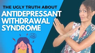 Antidepressant Withdrawal Syndrome Everything you need to know [upl. by Earaj27]