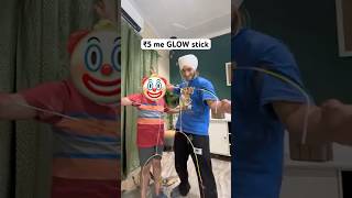 We danced with ₹5 GLOW stick  at home 😱 Amazon finds Paramaedy shorts shortsfeed [upl. by Arod]