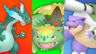 Catching these MEGA EVOLUTION SHINY Starters before LEGENDS ZA  Pokémon Lets Go  Eevee [upl. by Atsejam73]