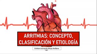 🔴 ARRITMIAS CONCEPTO CLASIFICACIÓN Y ETIOLOGÍA [upl. by Ameh]