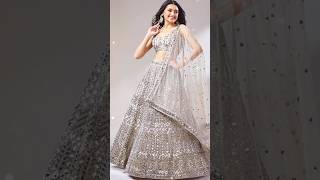 Latest Lehenga Outfit❣️wedding wear dress  crop top lehenga💗Link👉lehengaweddingdresscroptop [upl. by Iam957]