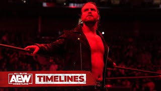 Hangman Adam Pages History with Texas Death Matches  AEW Timelines [upl. by Hareema]