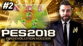 FORMATION CHANGES and BLACK BALLS  PES 2018 MyClub  1 Pro Evolution Soccer 2018 [upl. by Emmie830]