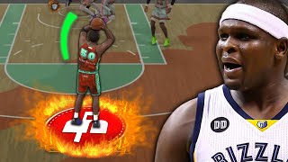 THIS NEW ZACH RANDOLPH Build is a quot3PT PAINT BEASTquot on NBA 2K24 [upl. by Noramac78]