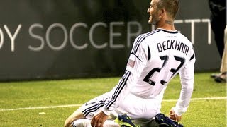 David Beckhams Best MLS Goal [upl. by Gerstner]