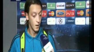 Mesut Özil hablando español [upl. by Michiko]